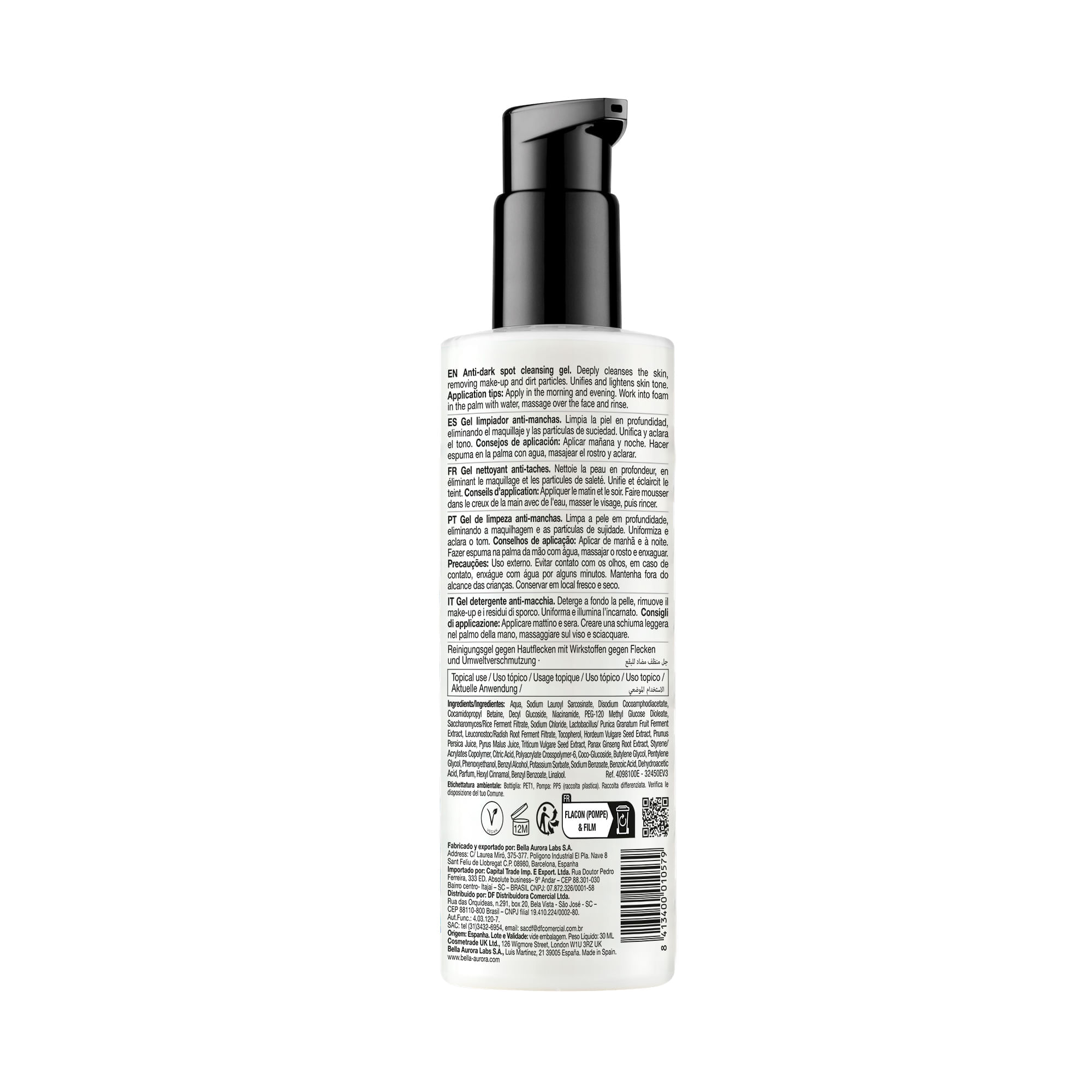 Gel Limpiador Antimanchas - Bella Aurora 200 ml img #2