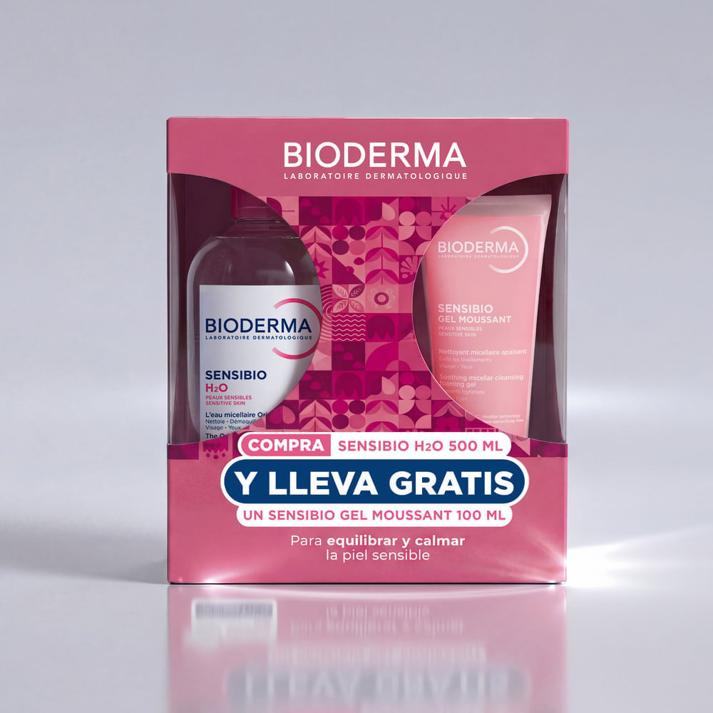 Kit Sensibio H2O Agua Micelar 500ml + Gratis Sensibio Gel Moussant 100ml - Bioderma img #4