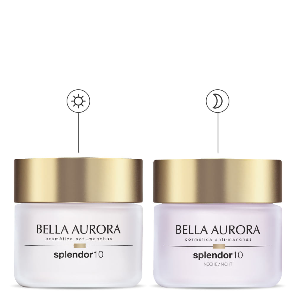 Kit Antiedad: Splendor Crema Antiedad de Día 50 ml + Regeneradora Nocturna 50 ml - Bella Aurora img #1