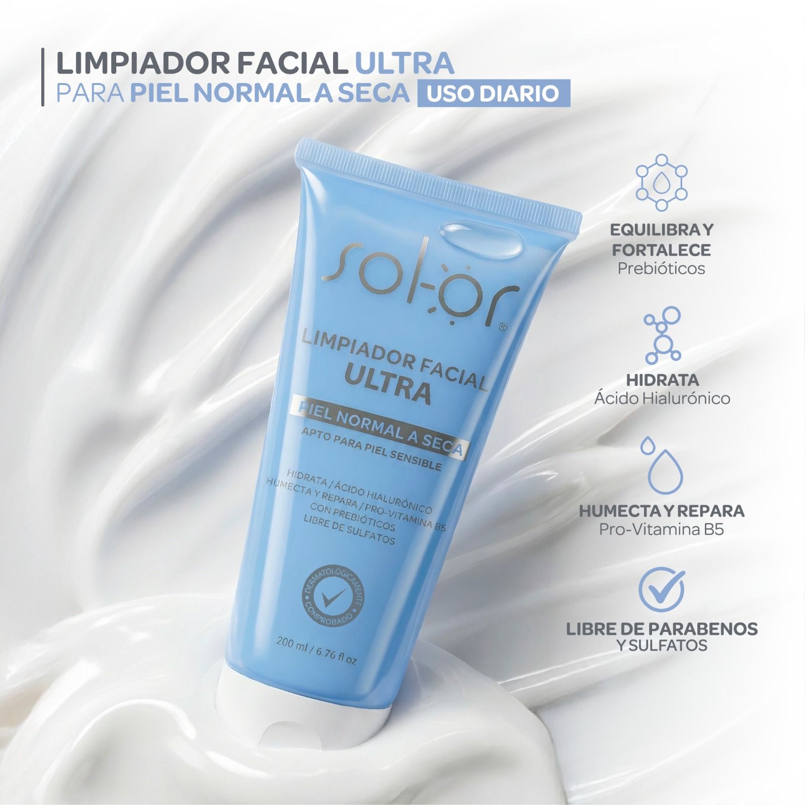 Limpiador Facial Ultra - Solor img #2