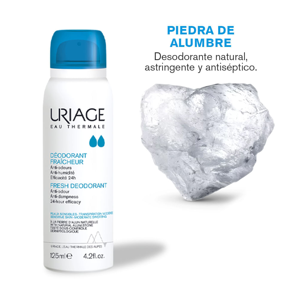 Desodorante Aerosol Refrescante - Uriage img #4