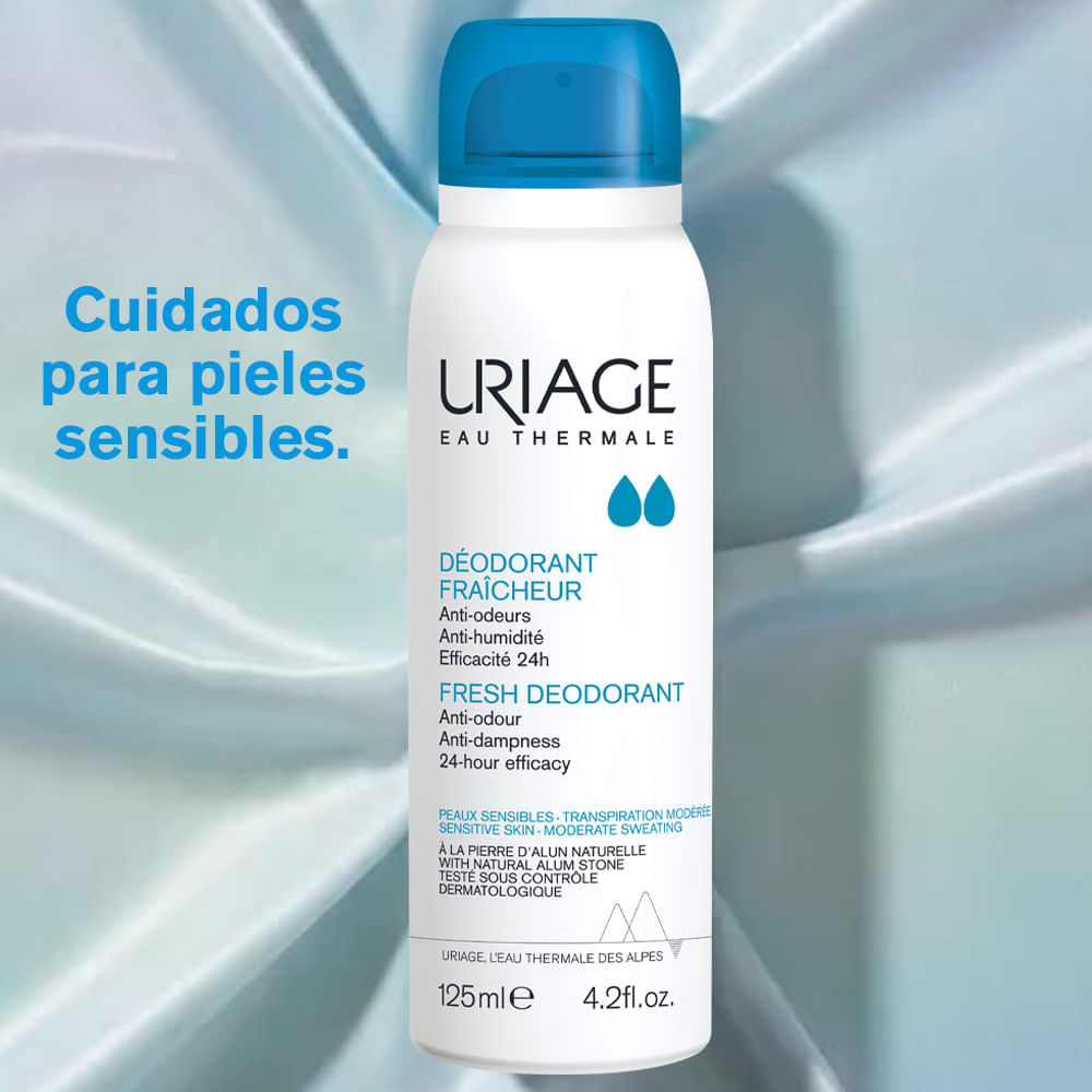 Desodorante Aerosol Refrescante - Uriage img #3