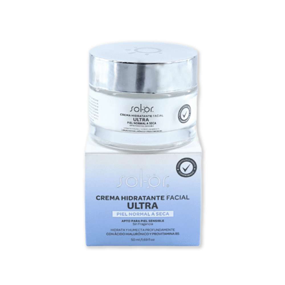 Crema Hidratante Facial Ultra - Solor img #1