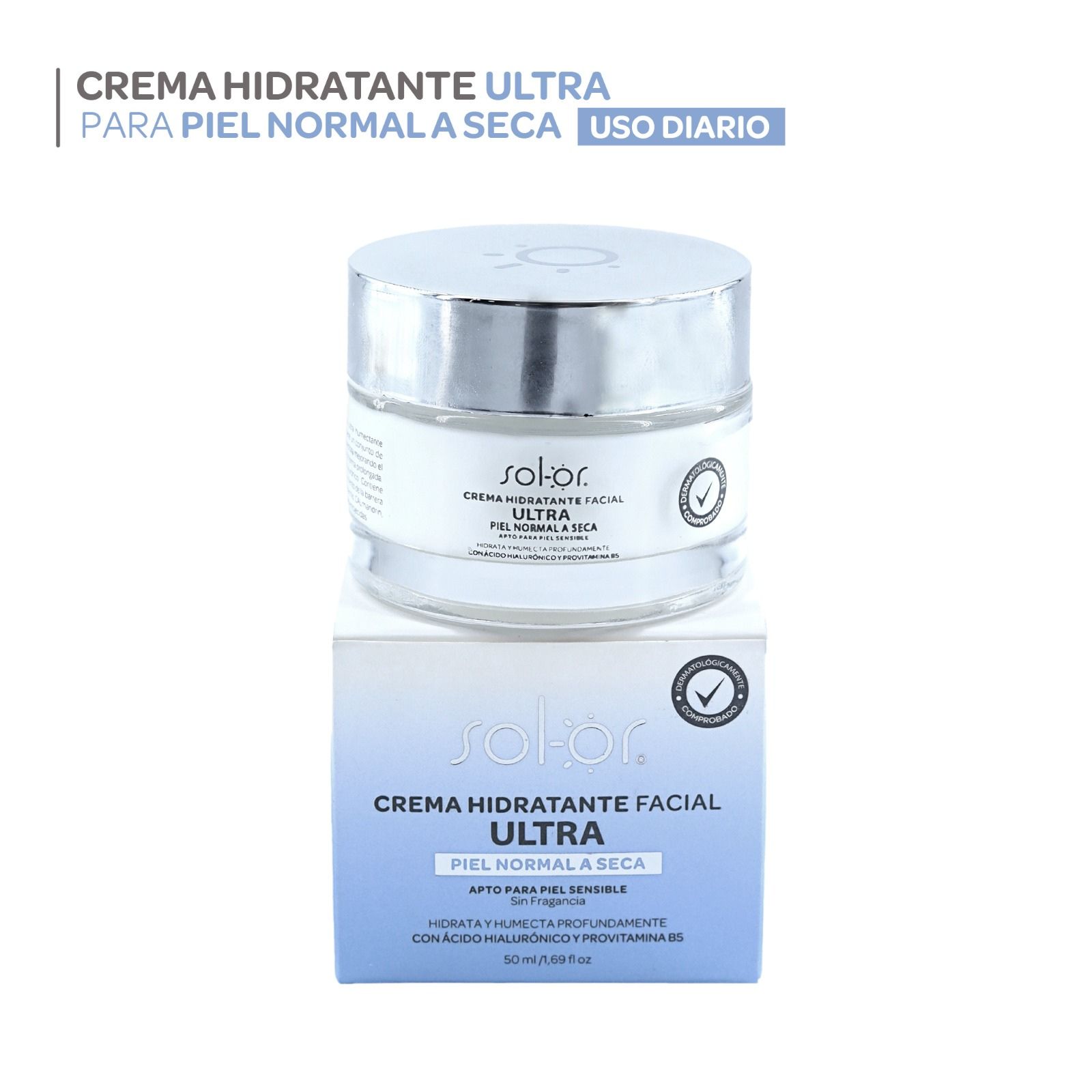 Crema Hidratante Facial Ultra - Solor img #2