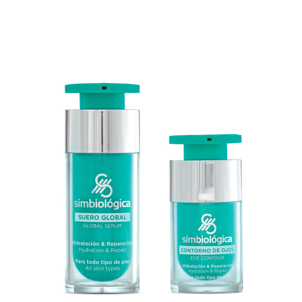 Kit Suero Global Hidratante 30 ml + Contorno De Ojos Hidratante 15 ml - Simbiológica img #1