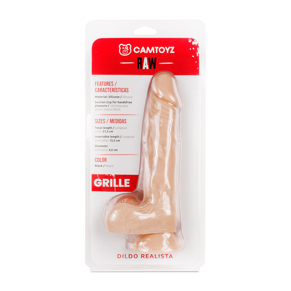 Dildo realista camtoyz grille piel img #1