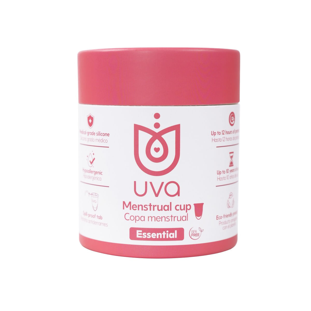 Copa Menstrual Essential Talla A Salmón UVA img #1