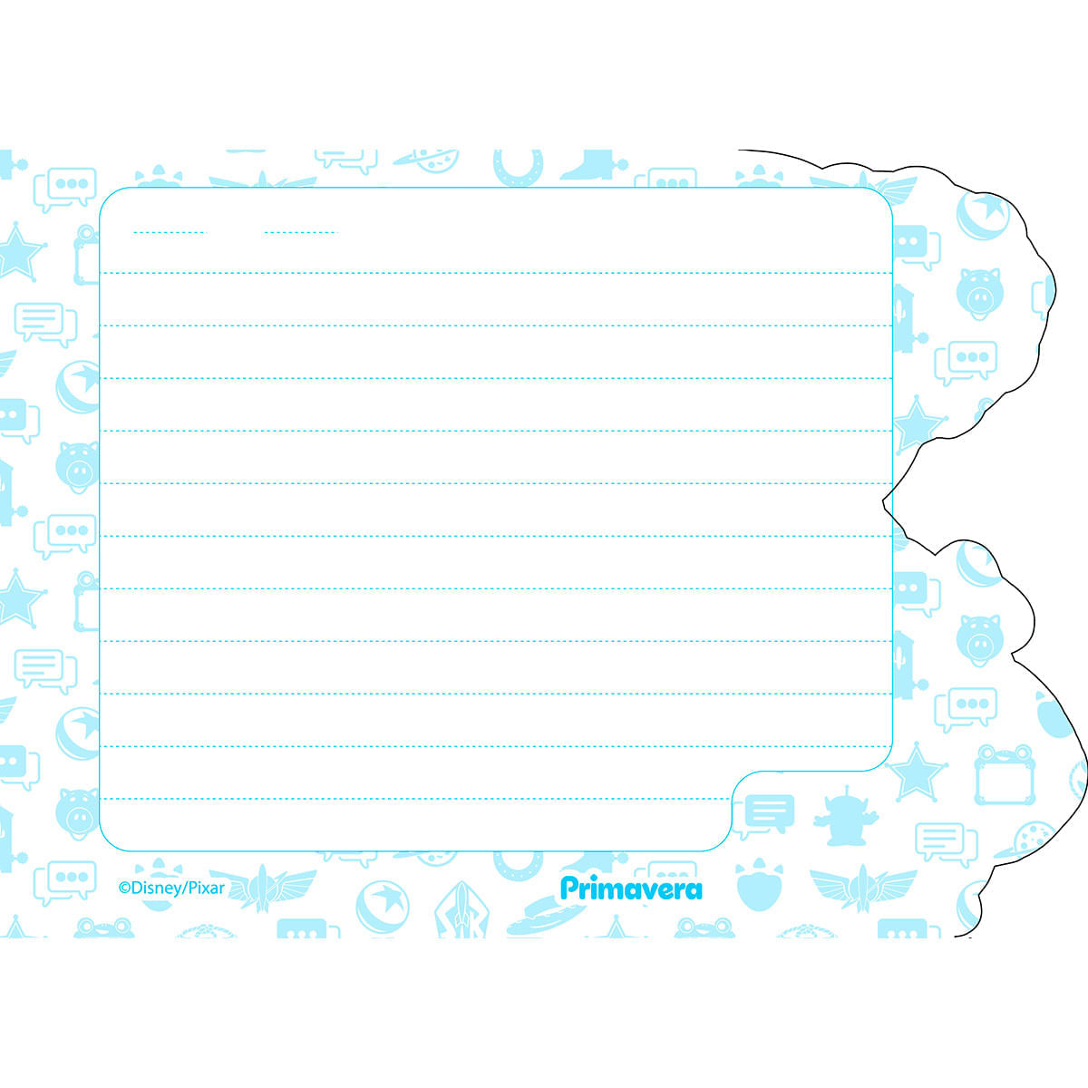 Libreta con Forma  Toy Story Call Me The Sherif img #6