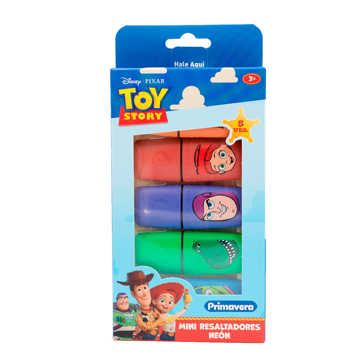 Mini Resaltador Toy Story Neón x 5 img #1