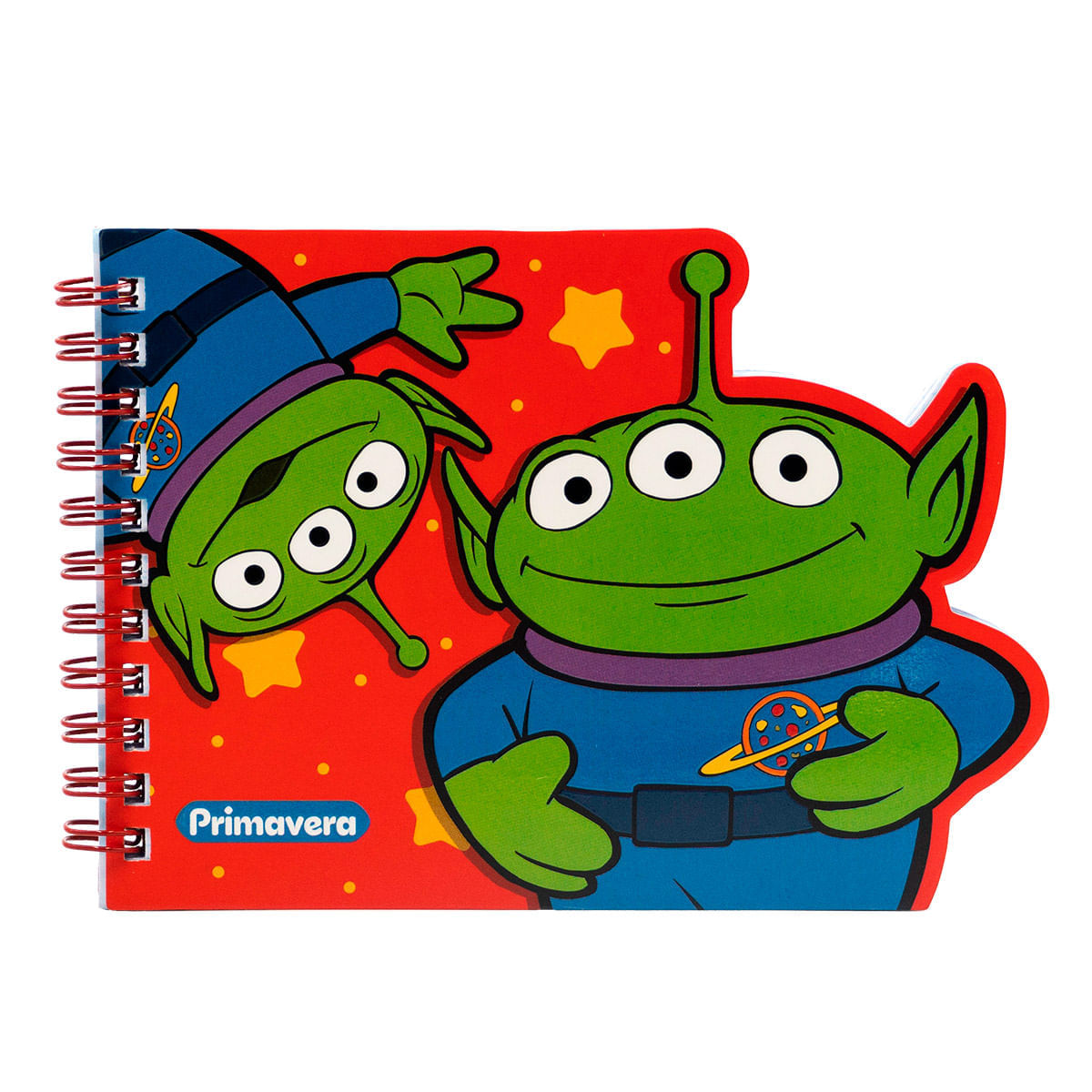 Libreta con Forma  Toy Story Marcianitos img #1