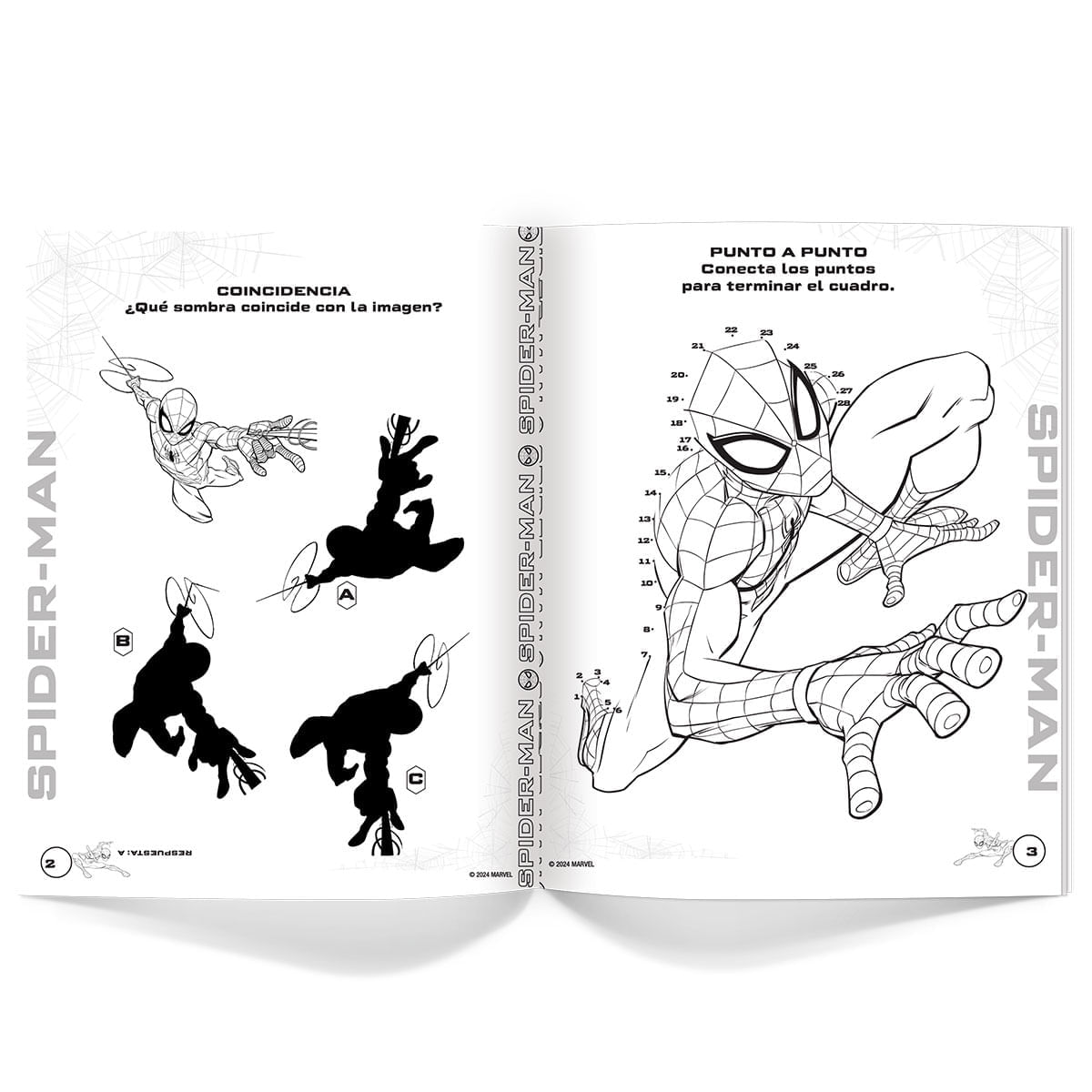 Libro de Actividades Spiderman 16 pags. - Action in The City img #2