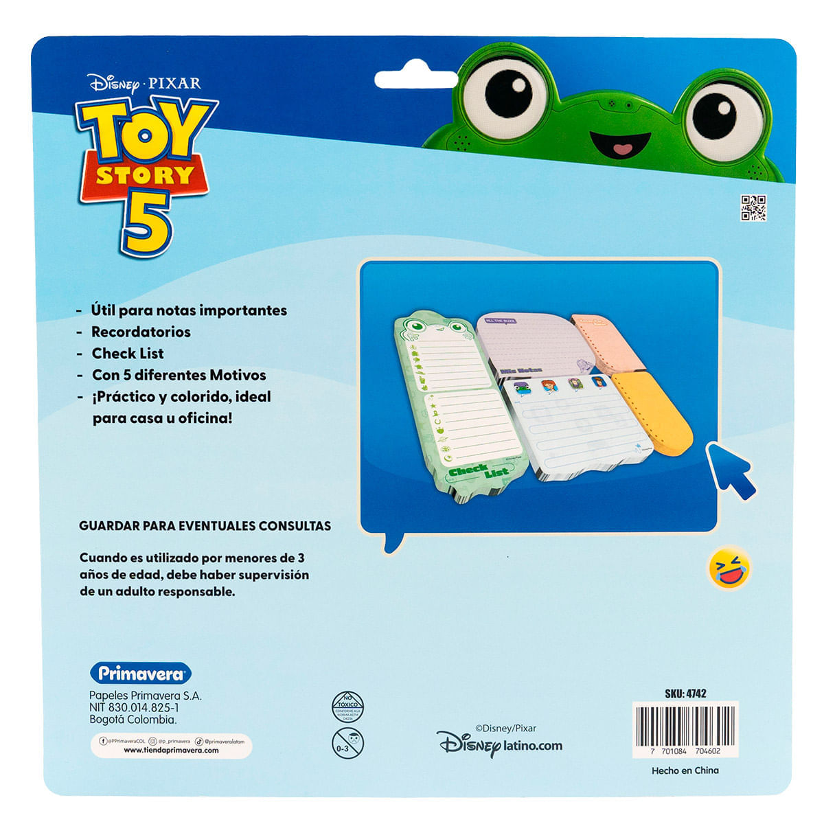 Set Notas Adhesivas  Toy Story img #2