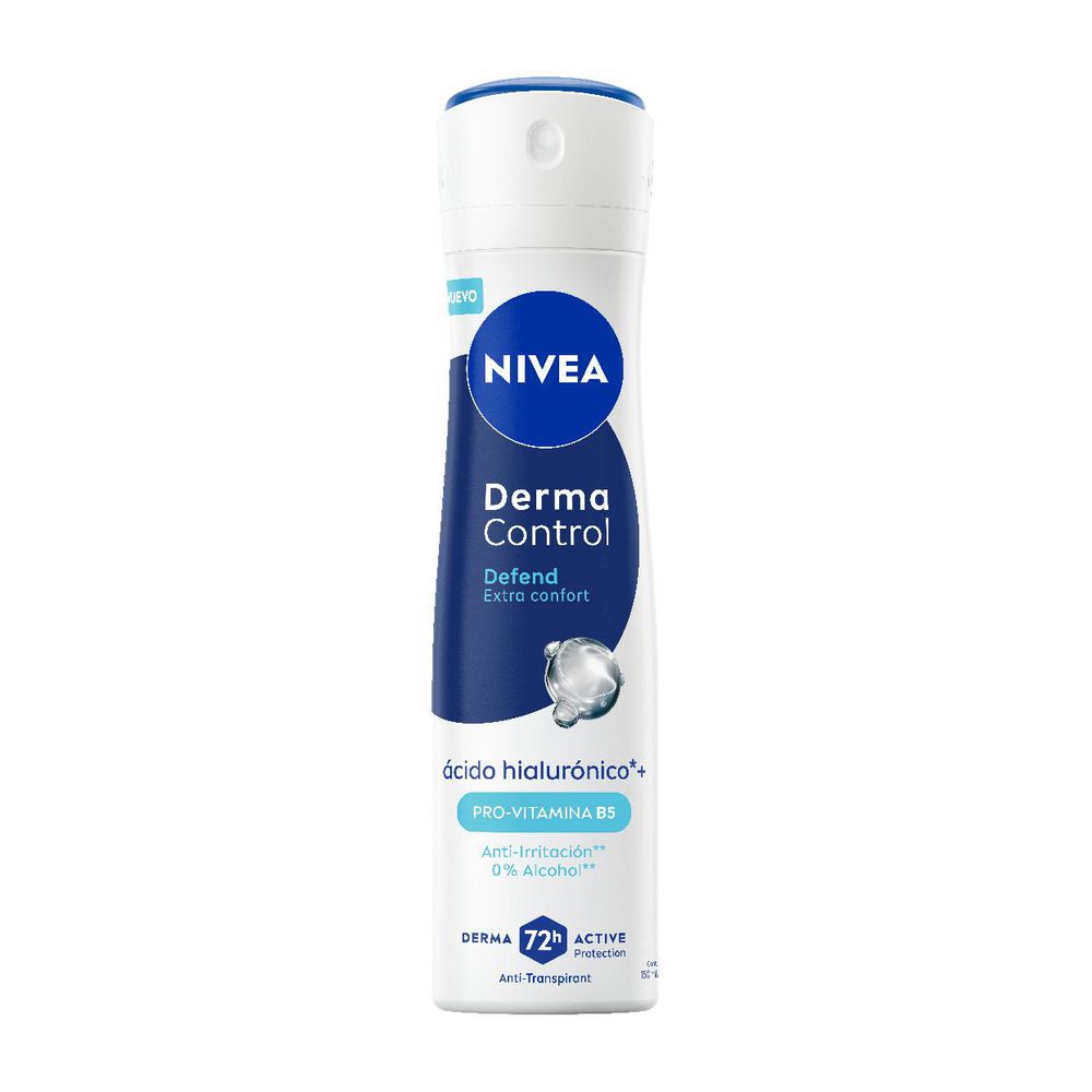 Desodorante NIVEA spray derma control defend (150  ml) img #1