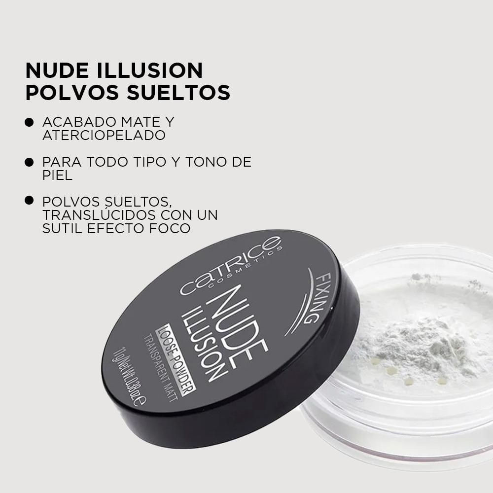 Polvo suelto CATRICE Nude illusion (11  gr) img #5