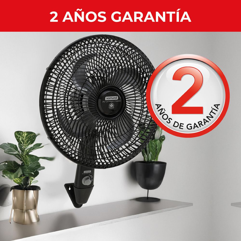 Ventilador 2 En 1 SAMURAI Air Protec Maxx 2 en 1 5861027400 Negro img #6