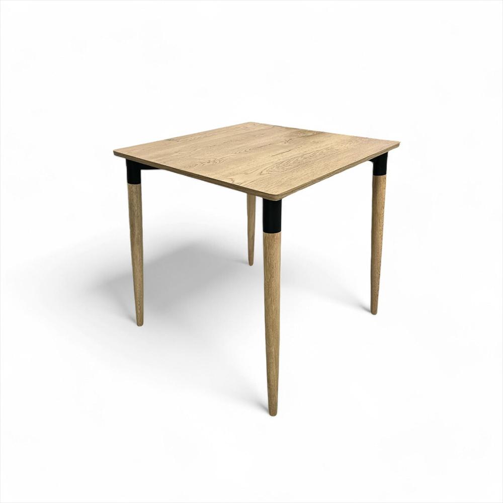 Juego De Comedor Basic Madera Con 4 Sillas Eames Grises img #3