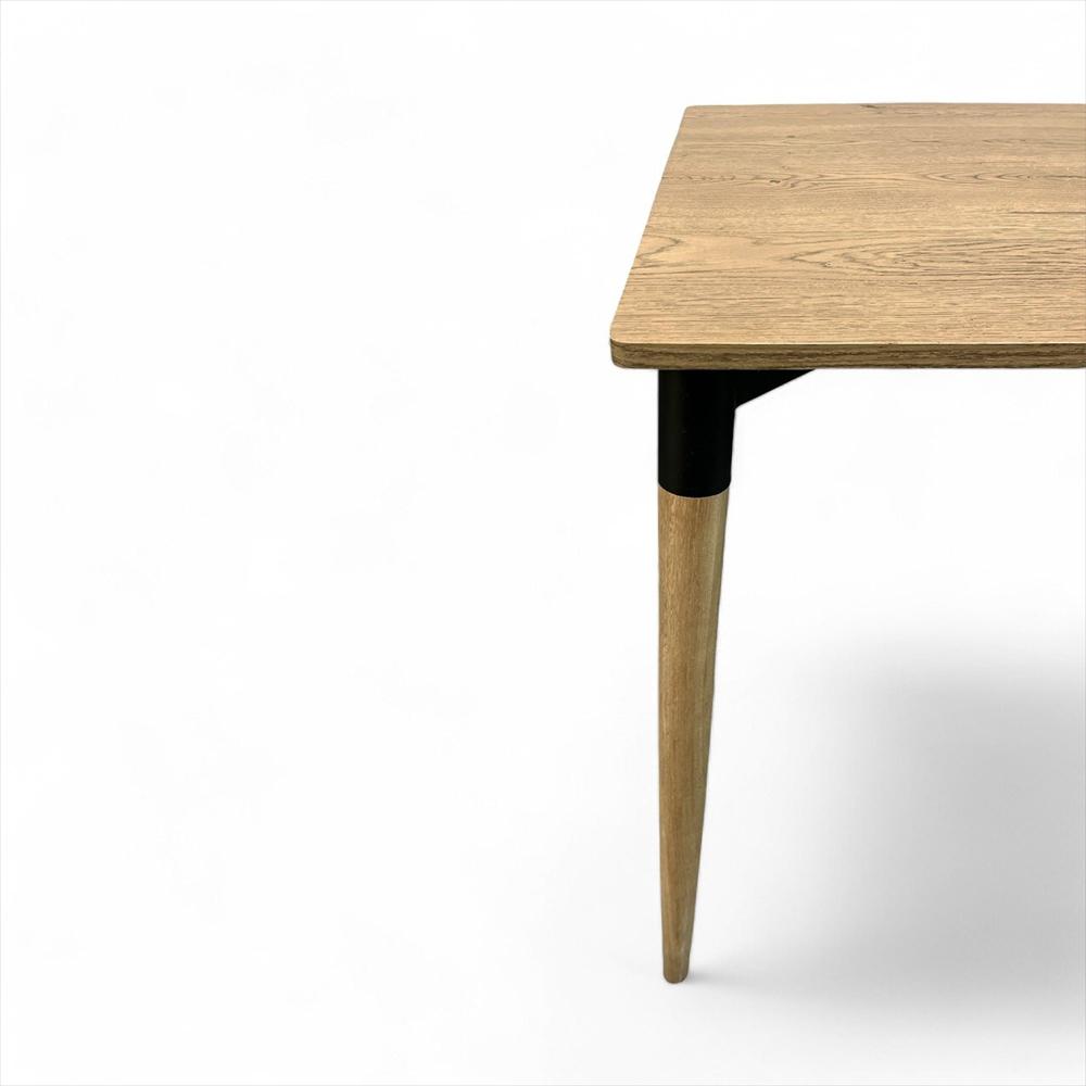 Juego De Comedor Basic Madera Con 4 Sillas Eames Amarillas img #4