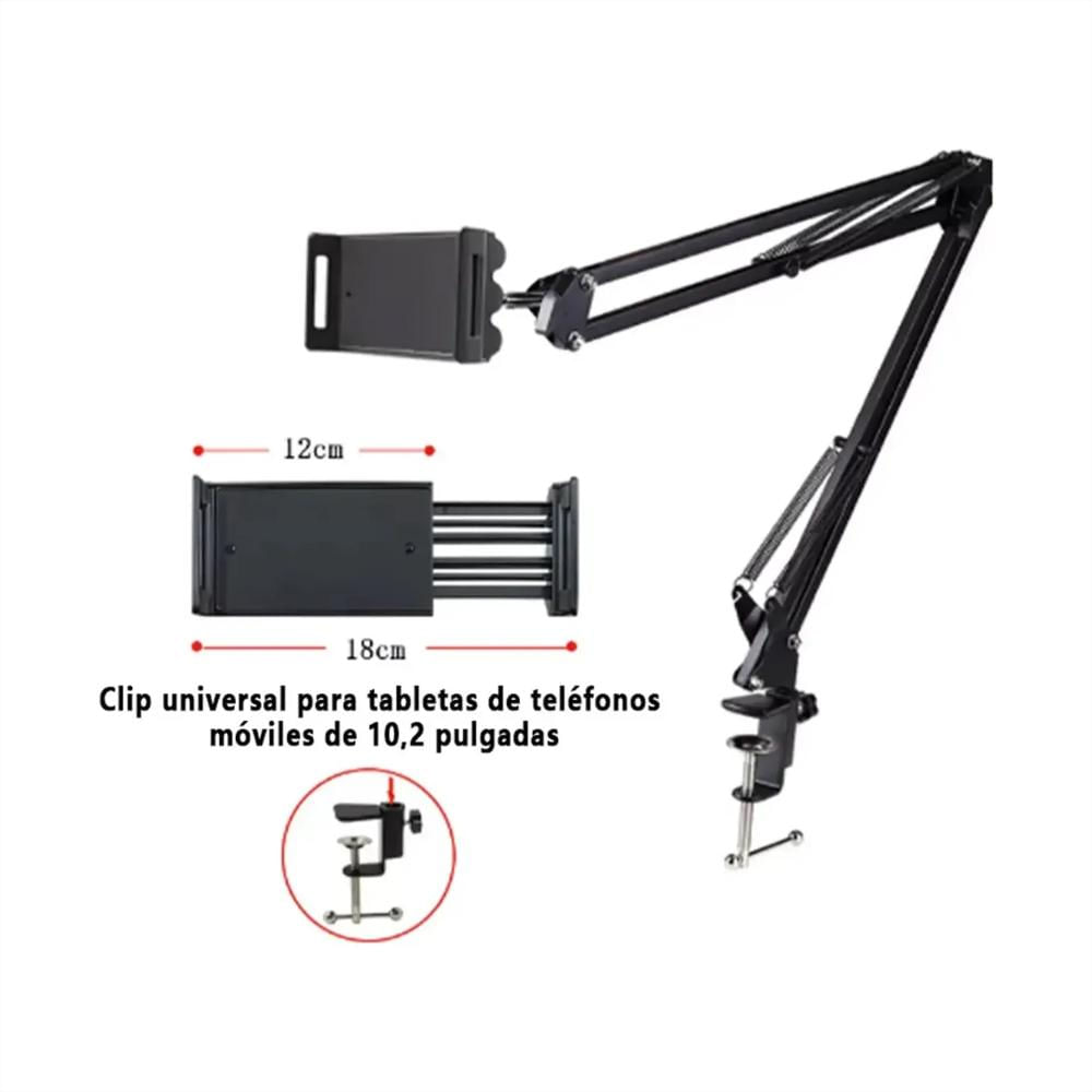 Brazo Tripode Para Celular Tablet Flexible Soporte De Mesa img #4
