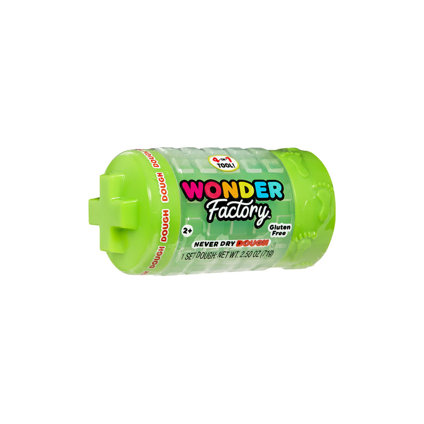 Wonder Factory Masa Moldeable Clásica Verde Libre de Gluten para Juego Creativo img #1
