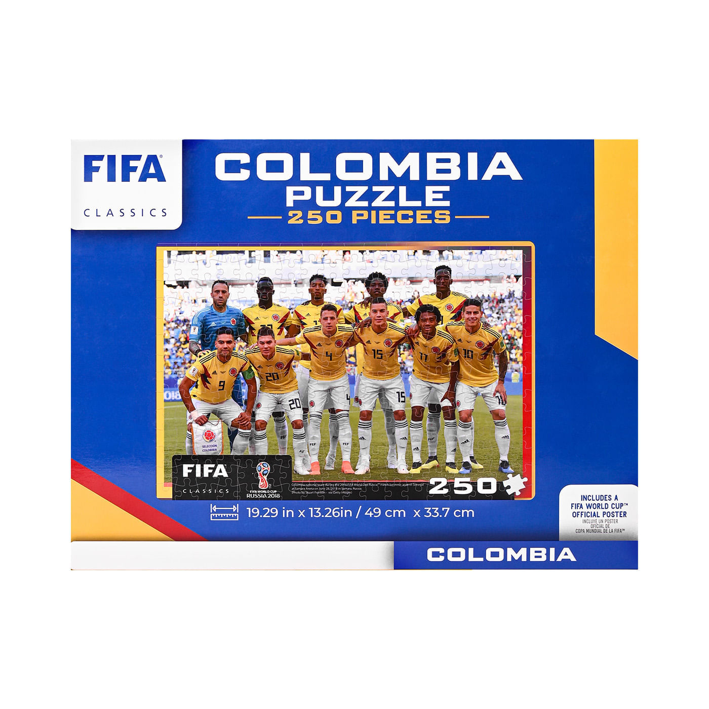 FIFA Rompecabezas Selección Colombia 250 Piezas Fútbol 2026 img #1