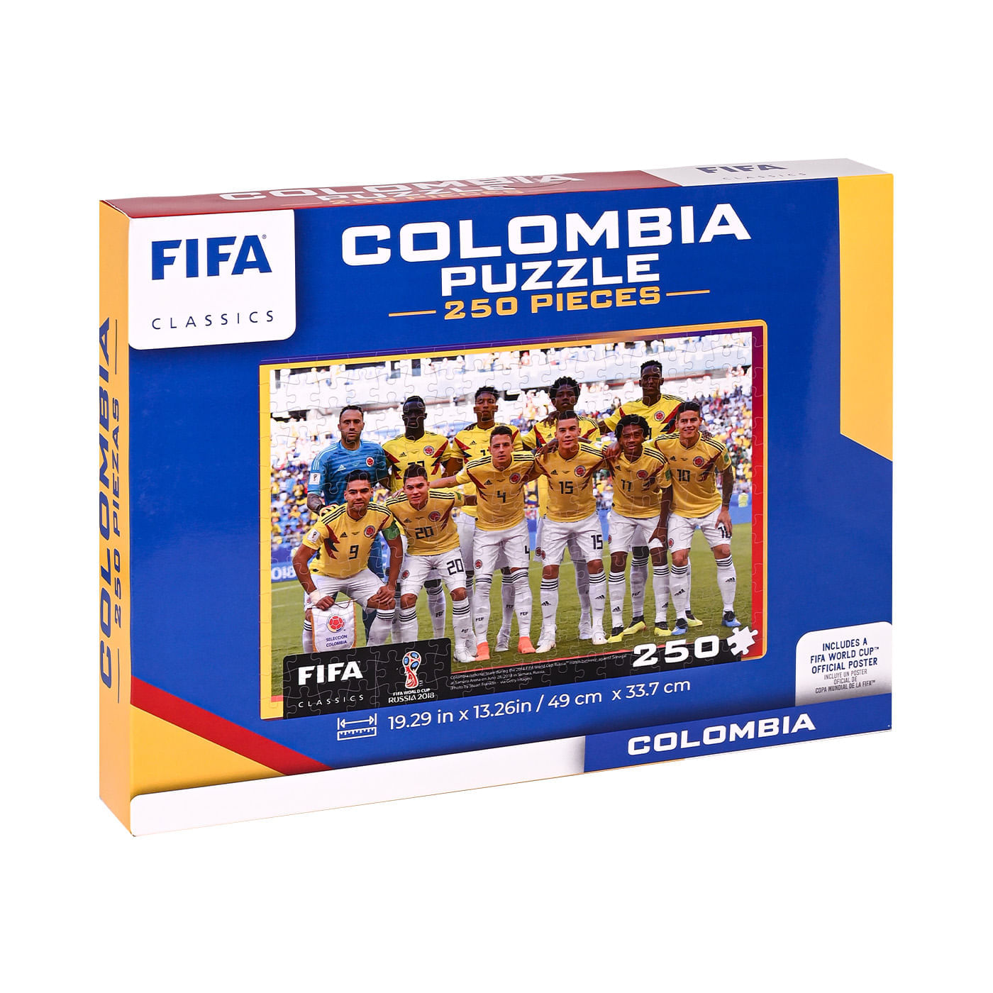 FIFA Rompecabezas Selección Colombia 250 Piezas Fútbol 2026 img #2