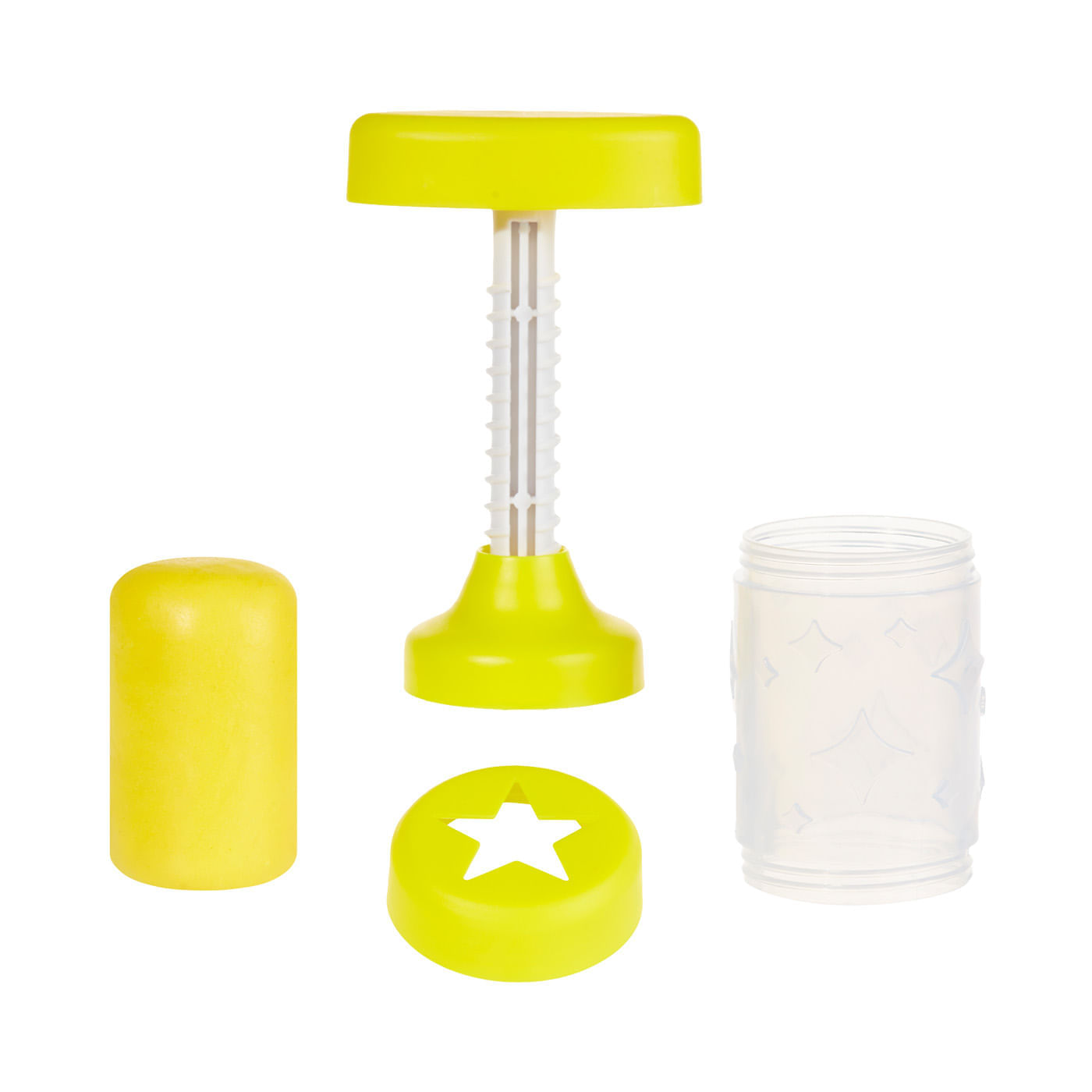 Wonder Factory Masa Moldeable Extruder Amarillo con Accesorios Creativos img #3