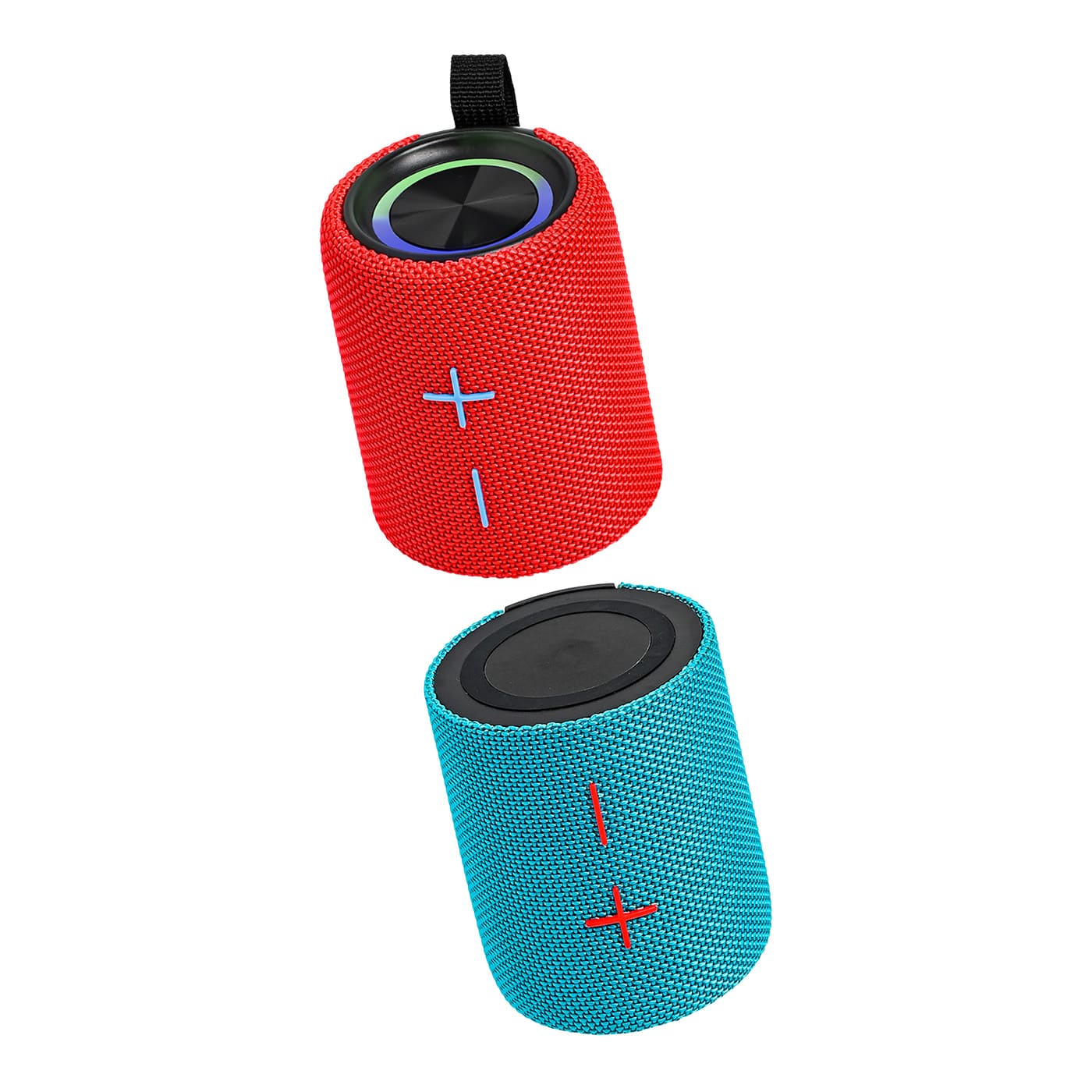 Parlante Dual Speaker 20W RMS TWS Azul y Rojo img #5