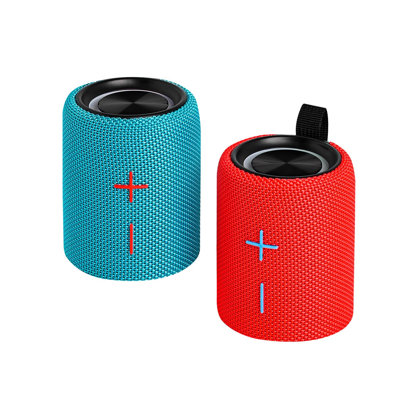 Parlante Dual Speaker 20W RMS TWS Azul y Rojo img #3
