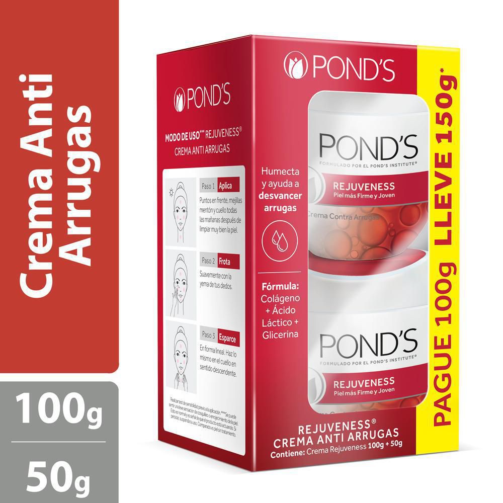 Crema facial PONDS rejuveness (100  gr) img #1