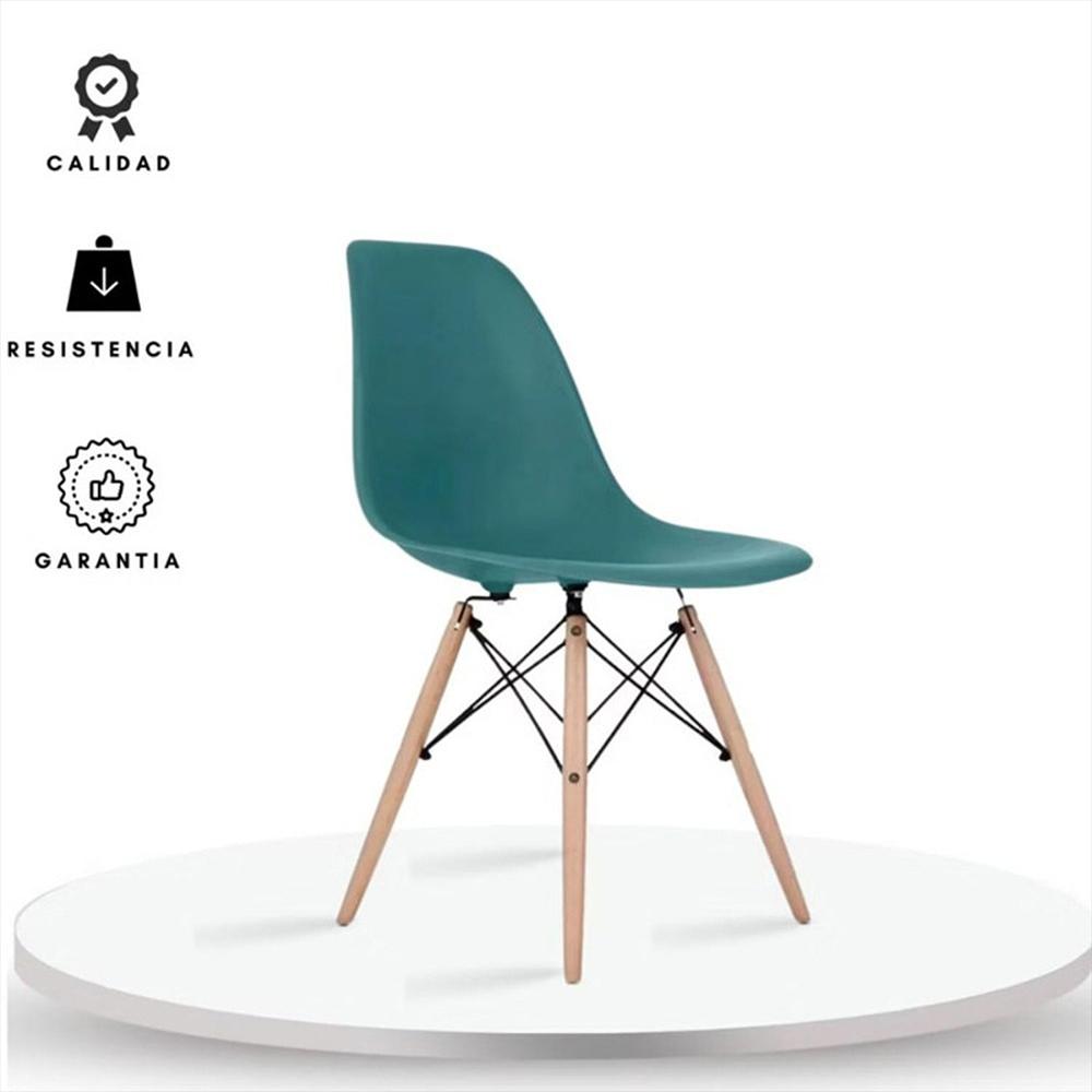 Silla Eames Verde Esmeralda img #4