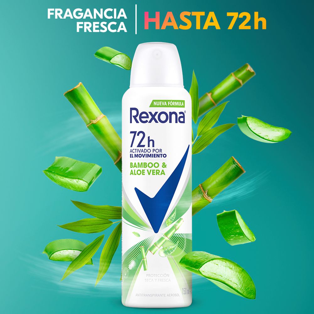 Desodorante REXONA Bamboo x2und 150ml (300  ml) img #2