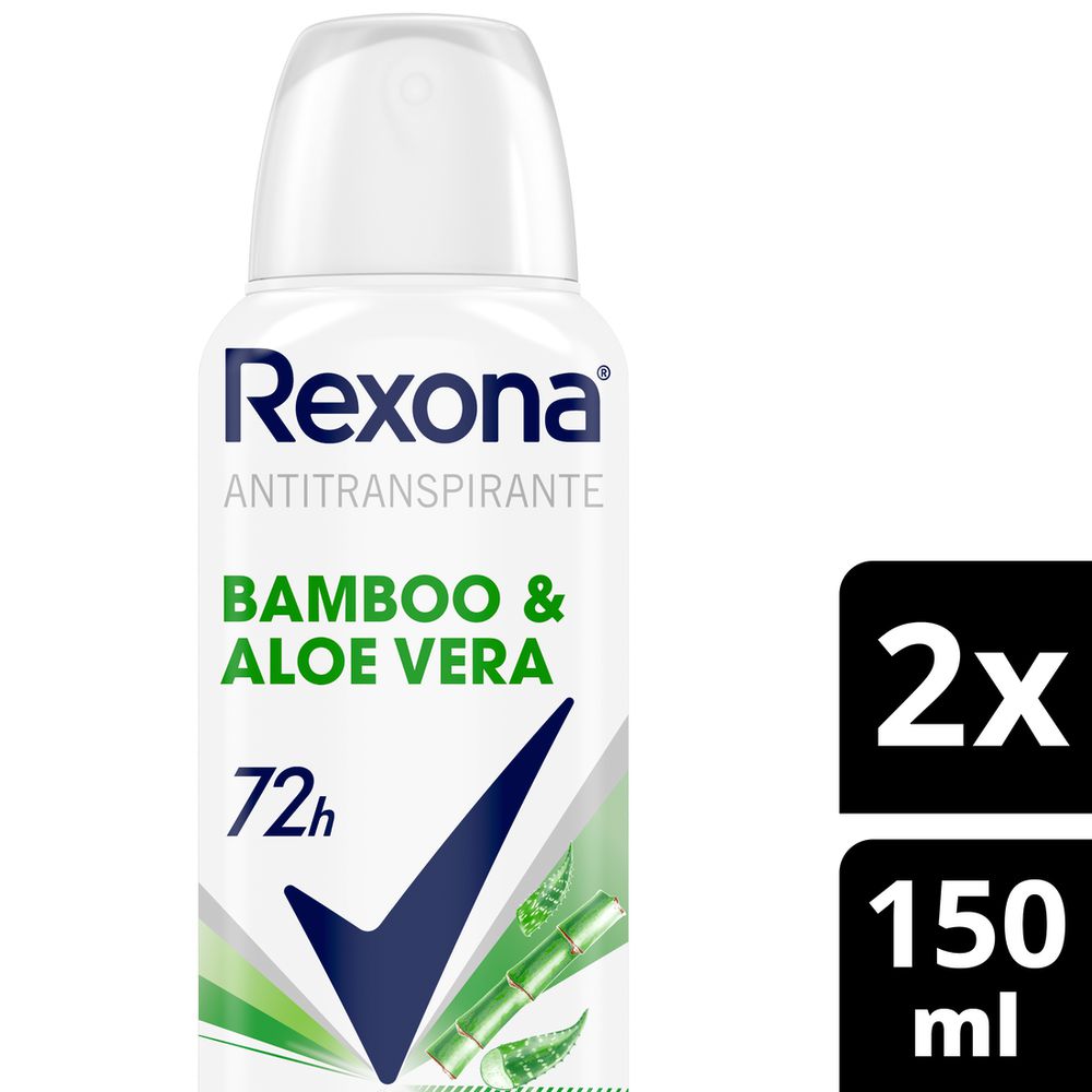 Desodorante REXONA Bamboo x2und 150ml (300  ml) img #5