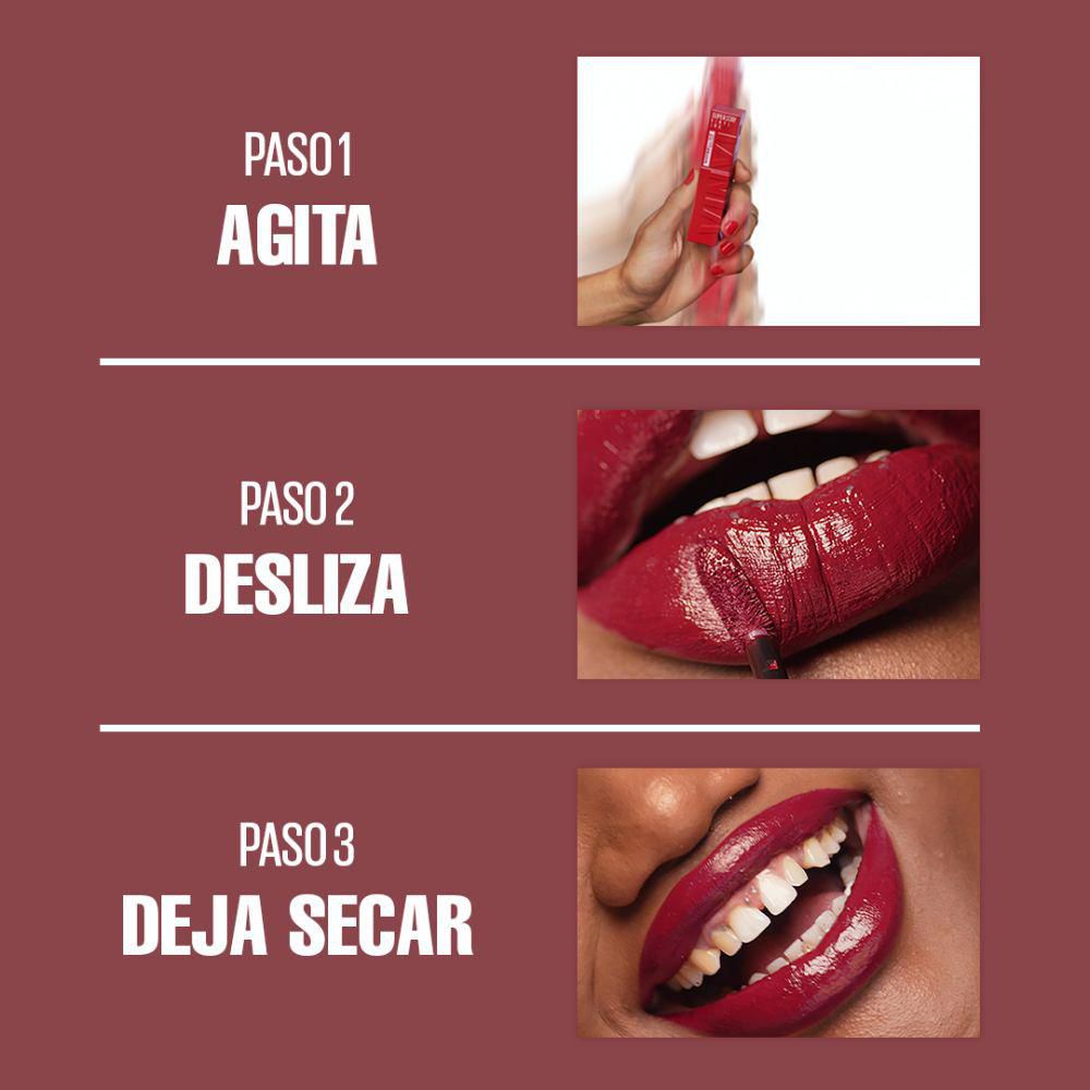 Lápiz Labial MAYBELLINE Vinyl Ink (4.2  ml) img #5