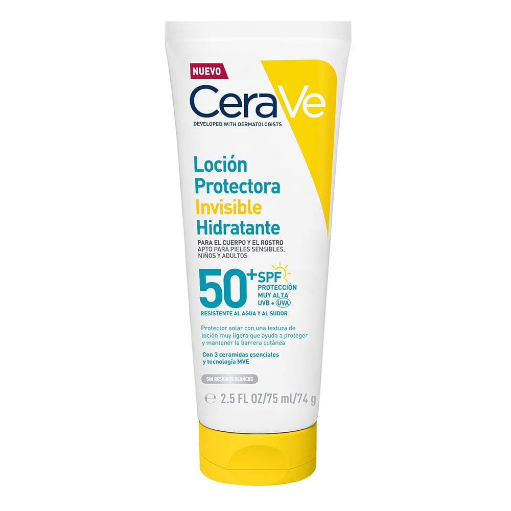 Protector Solar Loción Invisible Hidratante Spf50+ - CeraVe img #1