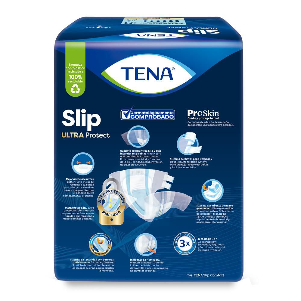 Pañales para adultos TENA slip ultra protect M (9  und) img #2