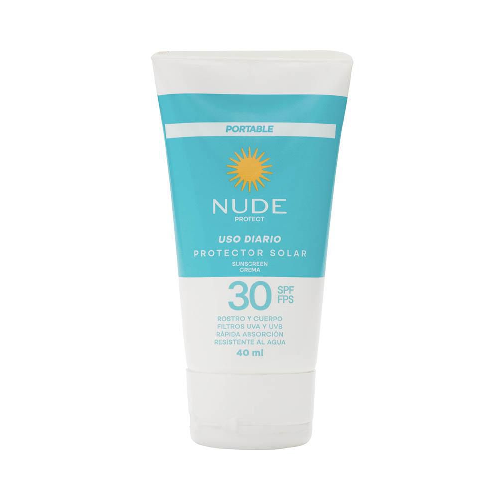 Protector solar NUDE uso diario FPS 30 (40  ml) img #1