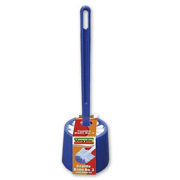 Cepillo de inodoro VANYPLAS con base protectora (1  und) img #1