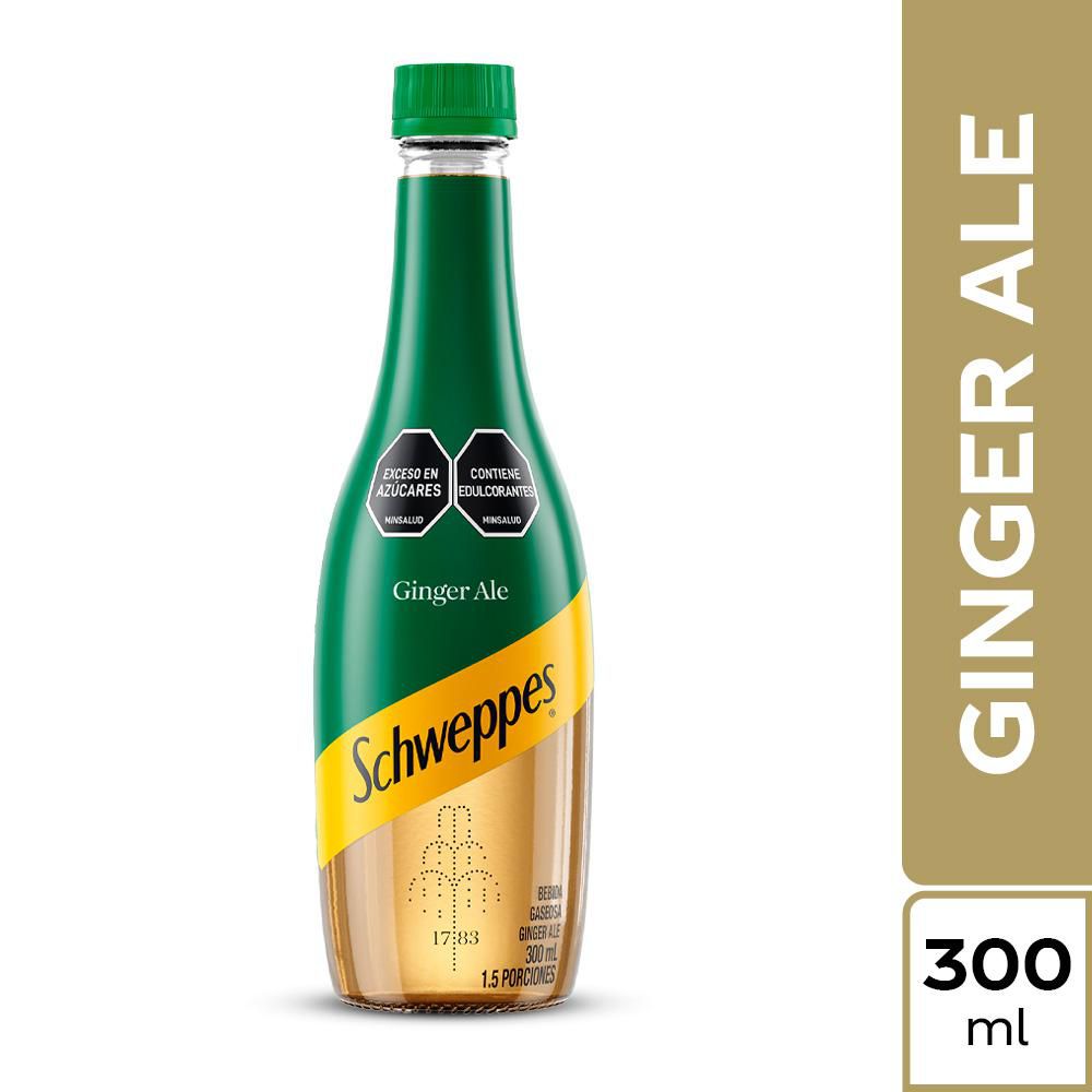 Gaseosa SCHWEPPES ginger ale botella vidrio (300  ml) img #1