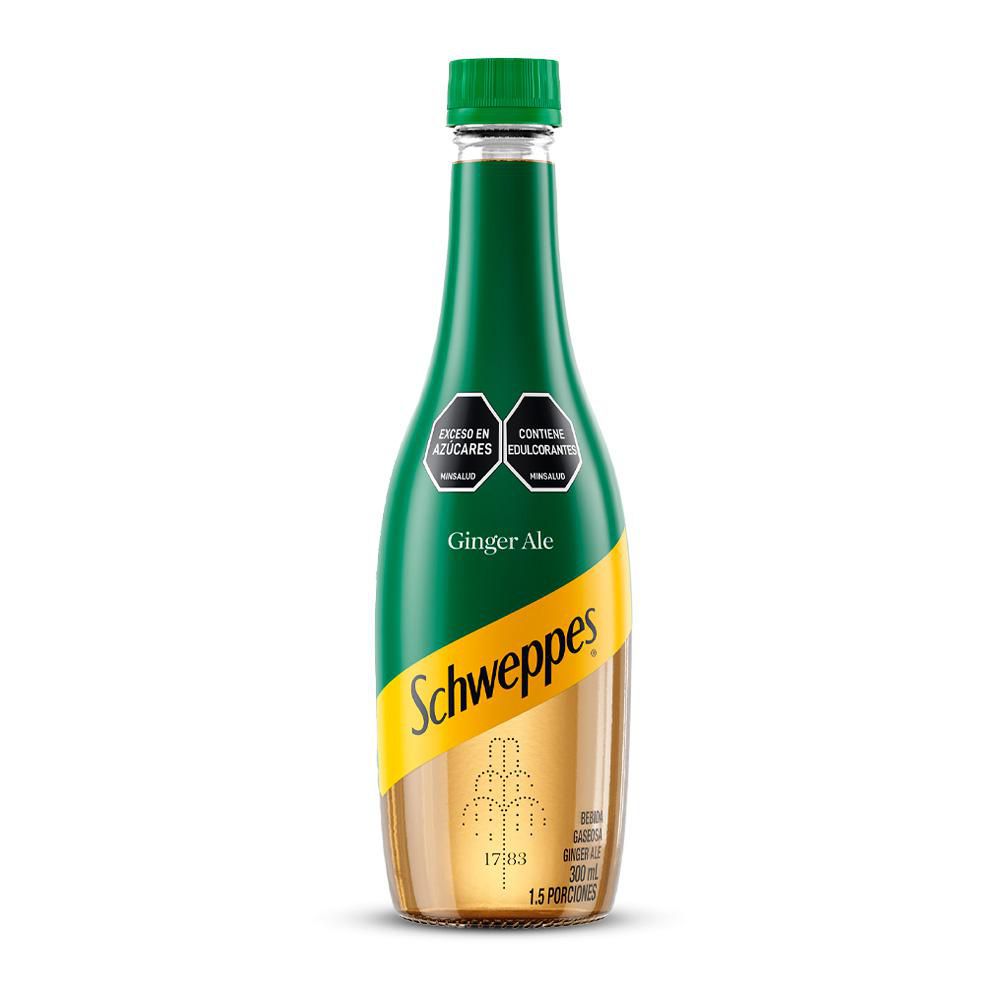 Gaseosa SCHWEPPES ginger ale botella vidrio (300  ml) img #2