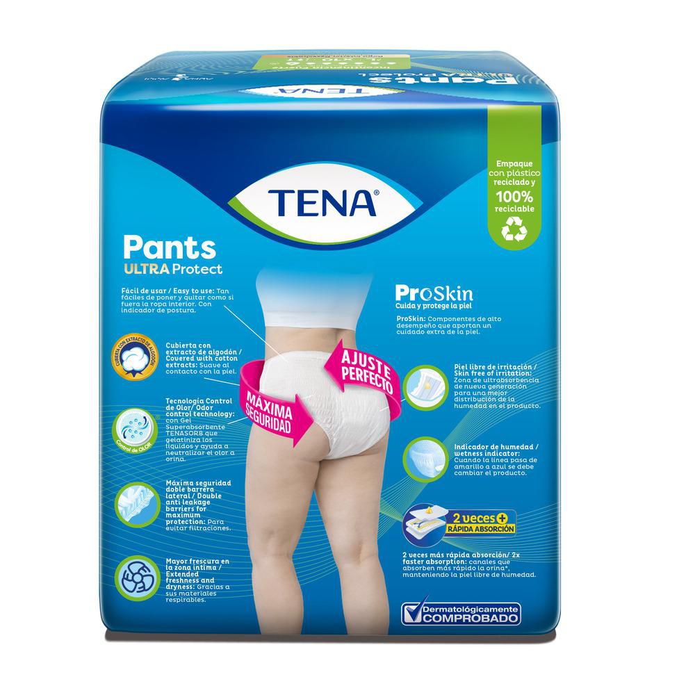 Pañales TENA pants ultra talla L (10  und) img #2