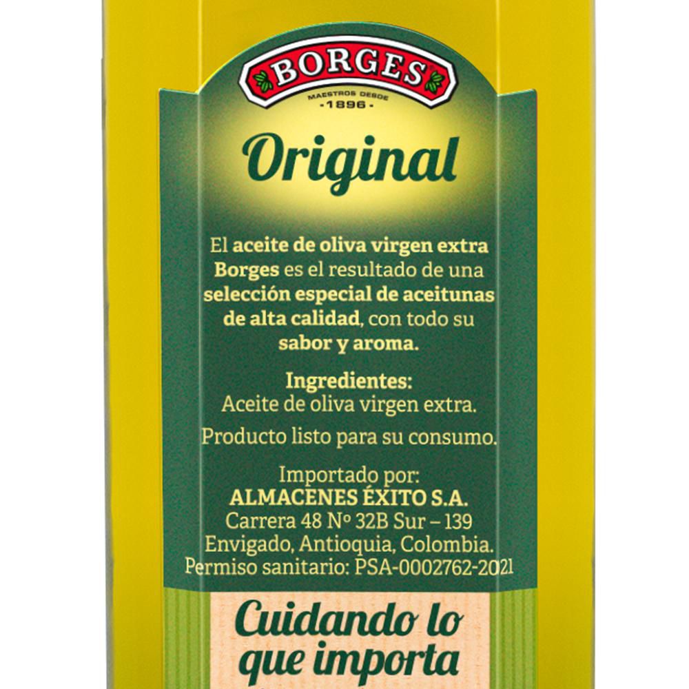 Aceite de oliva BORGES extra virgen (500  ml) img #2