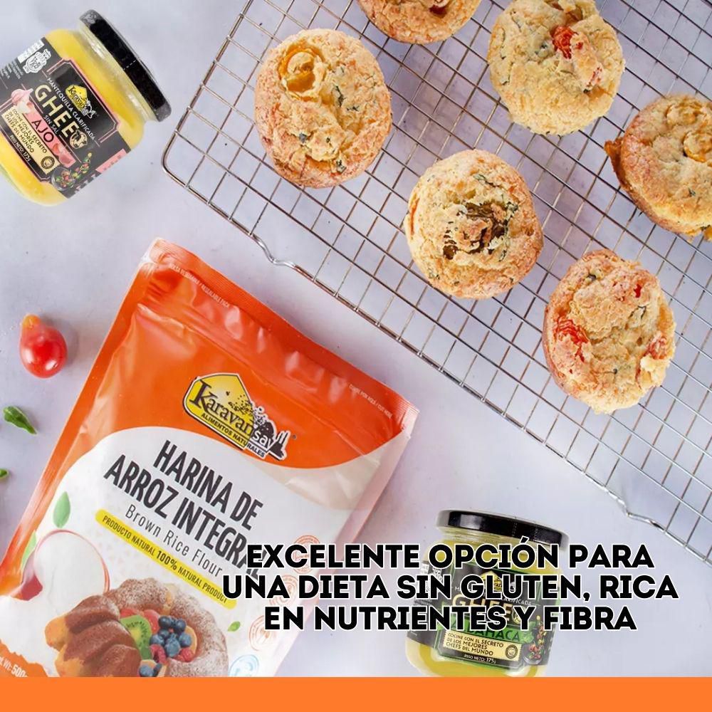 Harina Karavansay integral precocida (500  gr) img #4