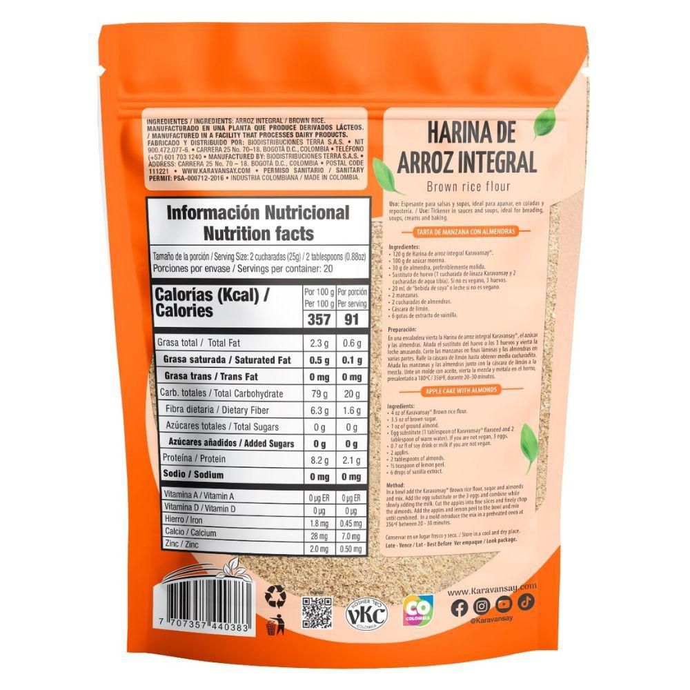 Harina Karavansay integral precocida (500  gr) img #5