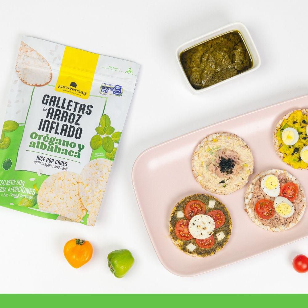 Galletas Karavansay orégano y albahaca (60  gr) img #2