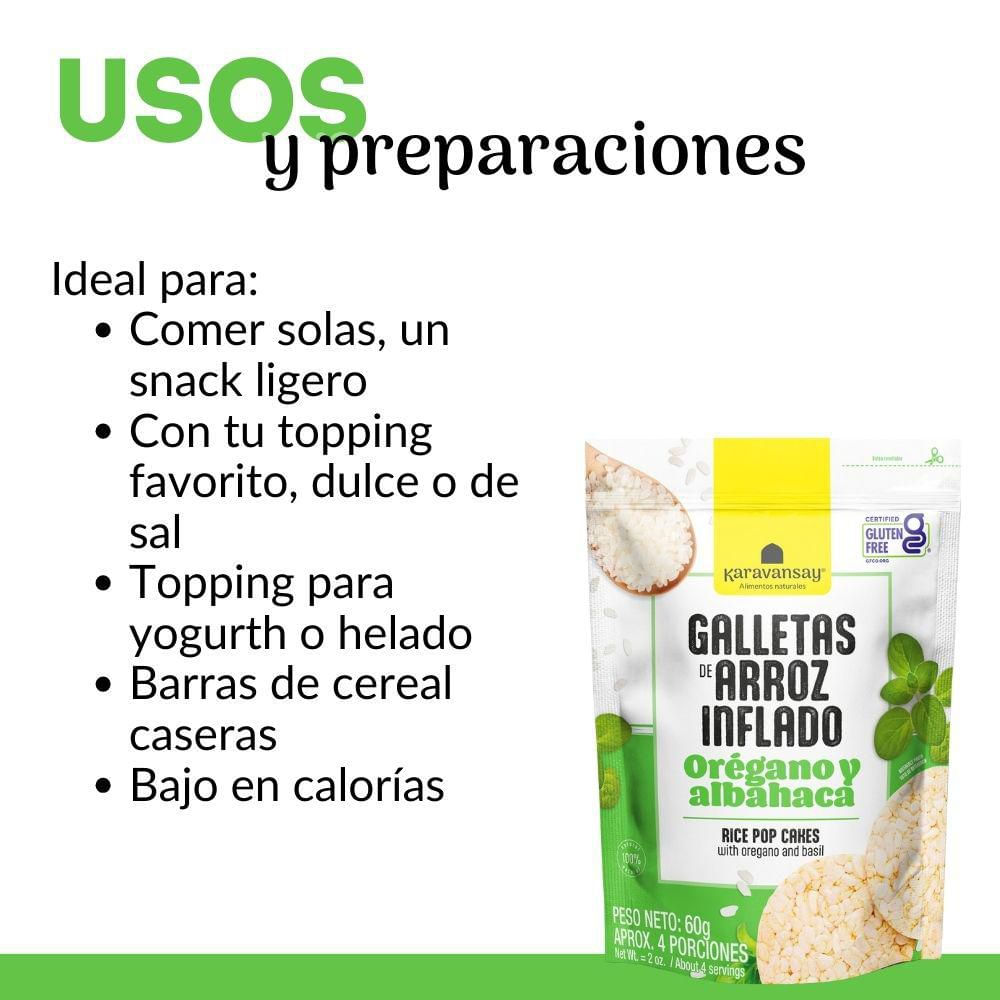Galletas Karavansay orégano y albahaca (60  gr) img #3