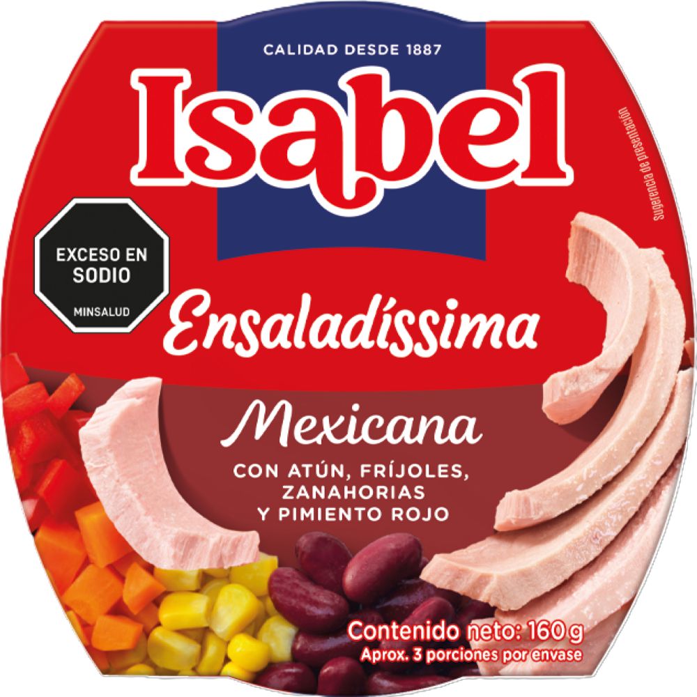Ensalada de atún ISABEL 160  gr img #1