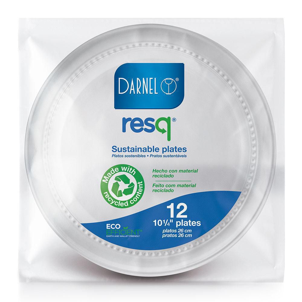 Platos desechables DARNEL ecoeficiente 26 cm img #1