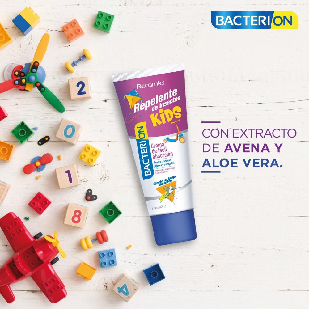 Repelente BACTERION kids crema (120  gr) img #2