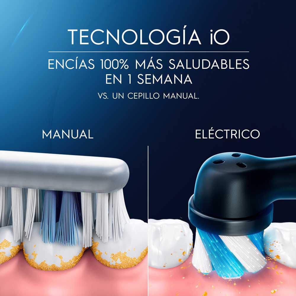 Cepillo de dientes eléctrico ORALB io series sensor presión (1  und) img #2
