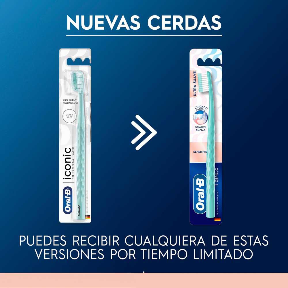 Cepillo de dientes ORALB iconic premium limpieza suave (1  und) img #6